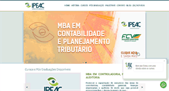 Desktop Screenshot of ipeac.com.br
