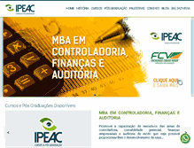 Tablet Screenshot of ipeac.com.br